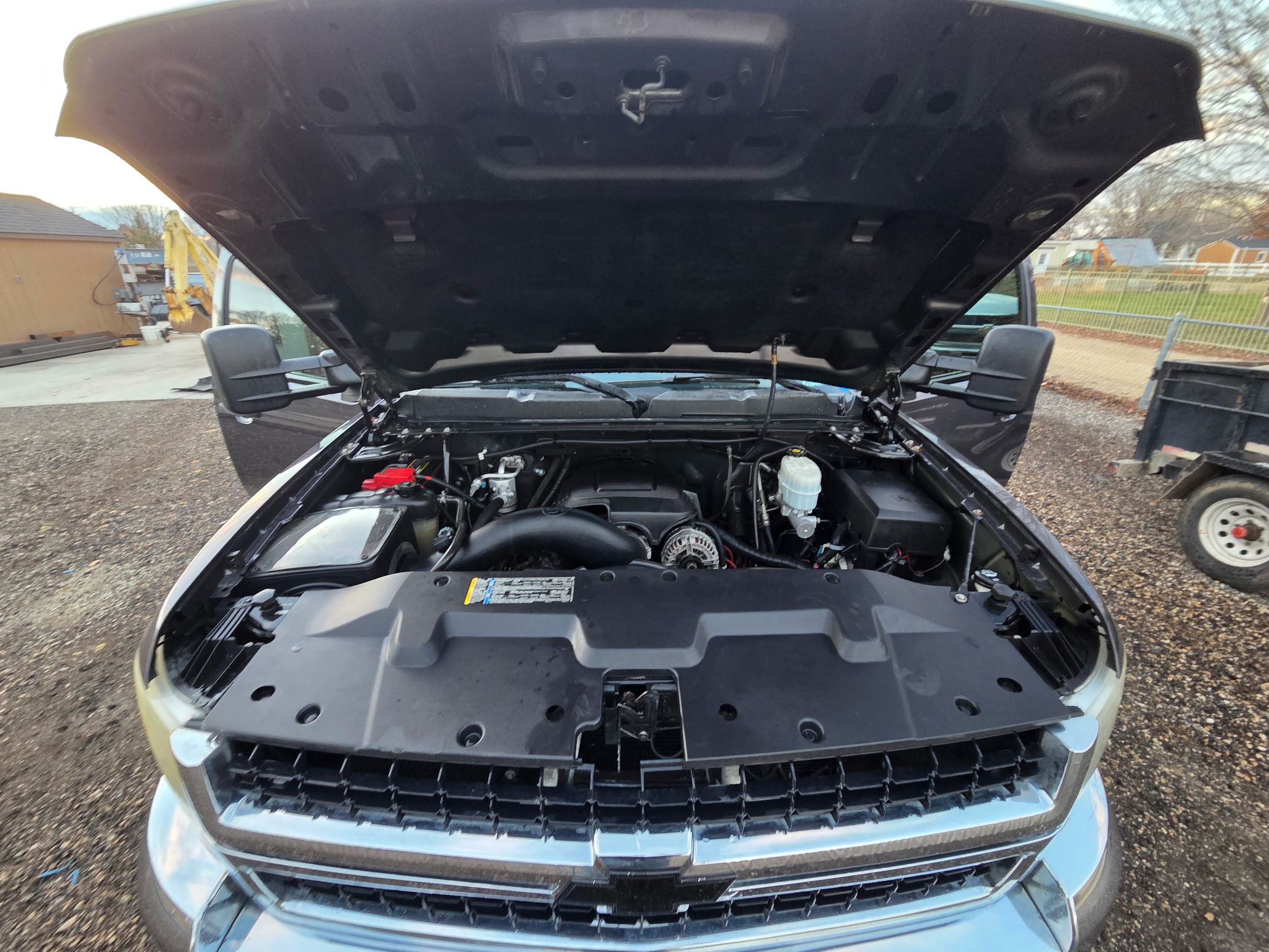 Chevrolet Engine Bay Detail After