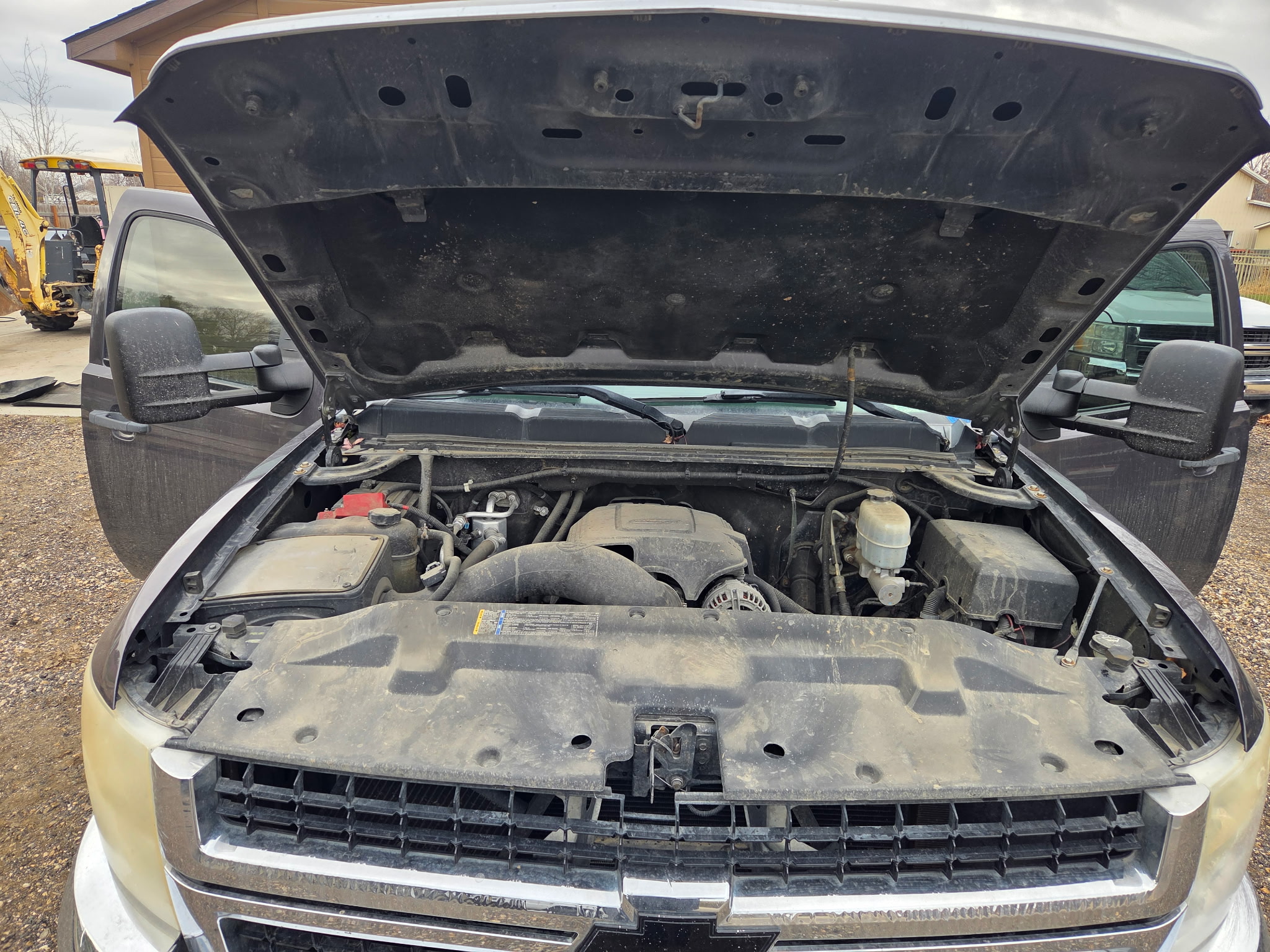 Chevrolet Engine Bay Detail Before