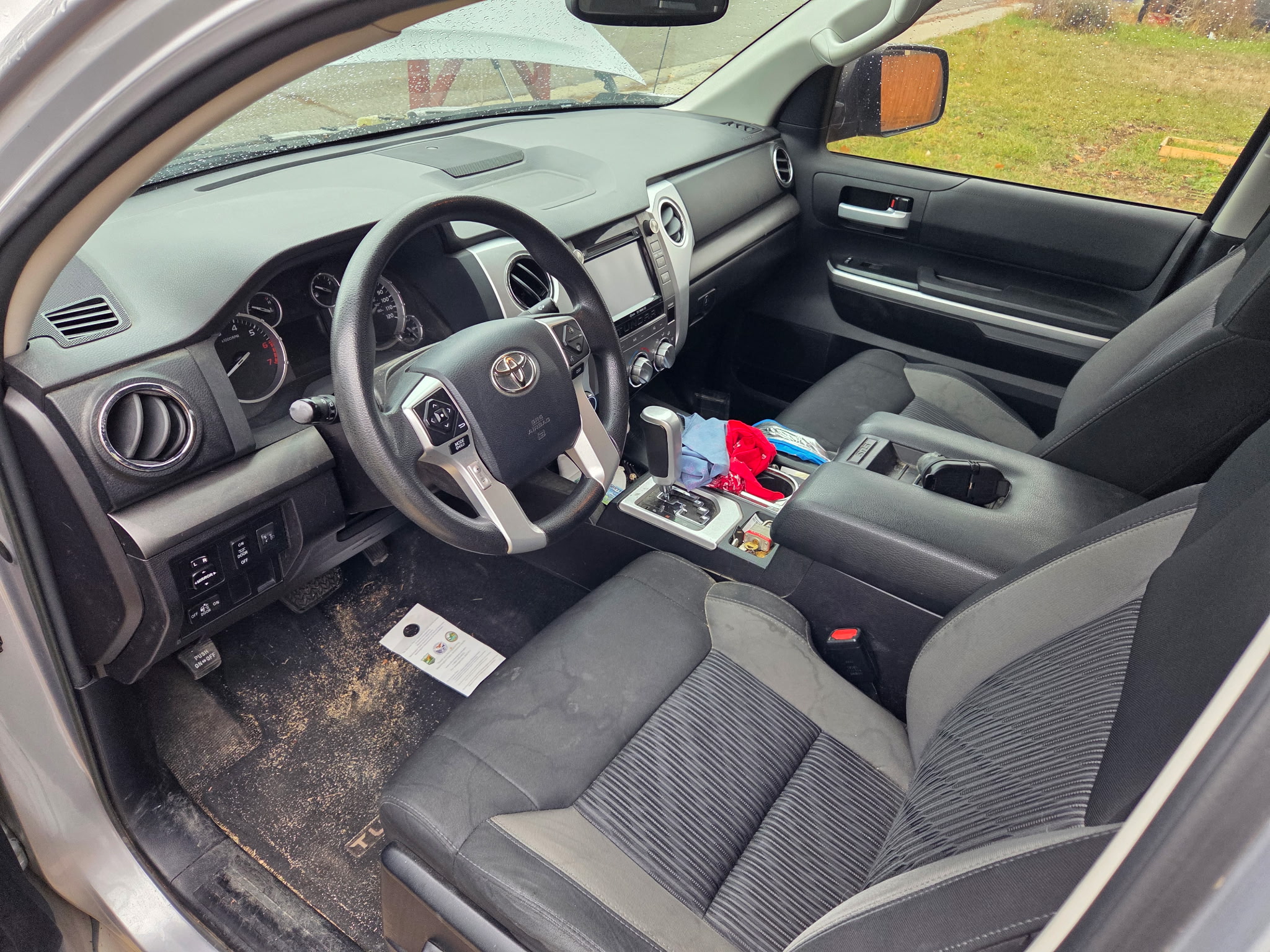 Toyota Interior Detail Before